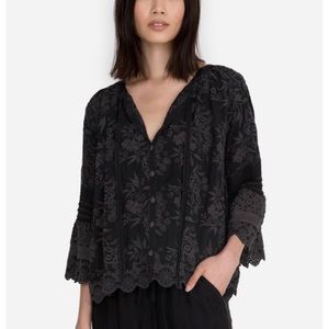 Johnny Was Tora Blouse size Medium